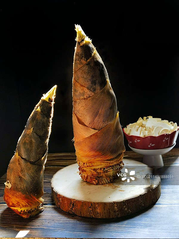 雨后春笋人间美味图片素材