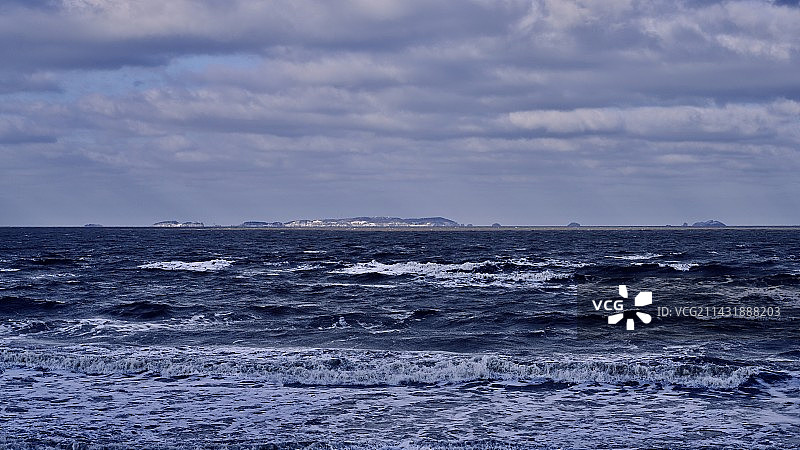 海景与雪图片素材