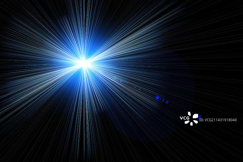 科技线条蓝色光线图片素材