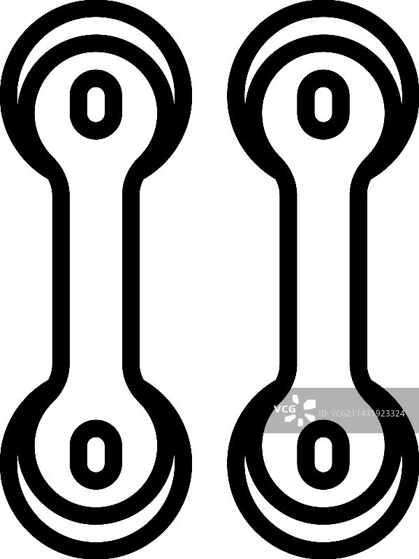 浴室扶手内部线条图标图片素材