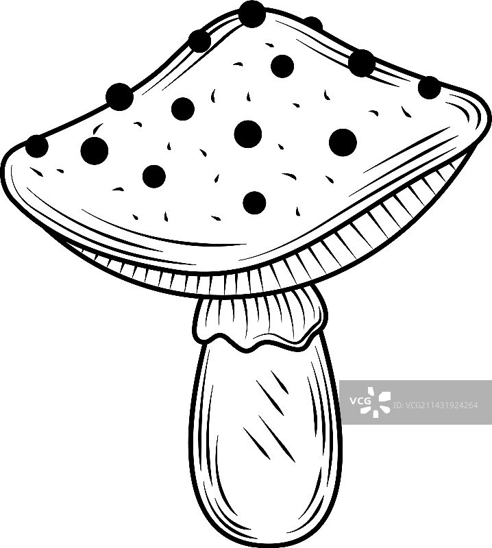 蘑菇孤立图标图片素材