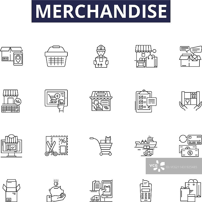 商品系列图标和标志产品图片素材