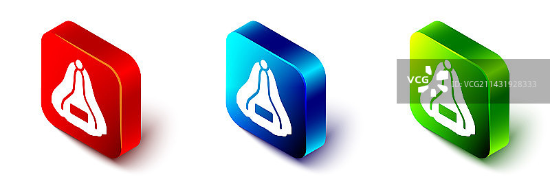 2.5D桑拿帽图标图片素材