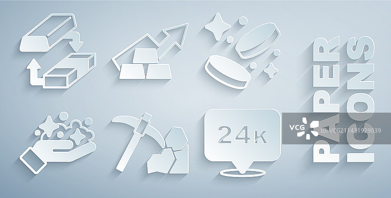 金矿金币图案图片素材