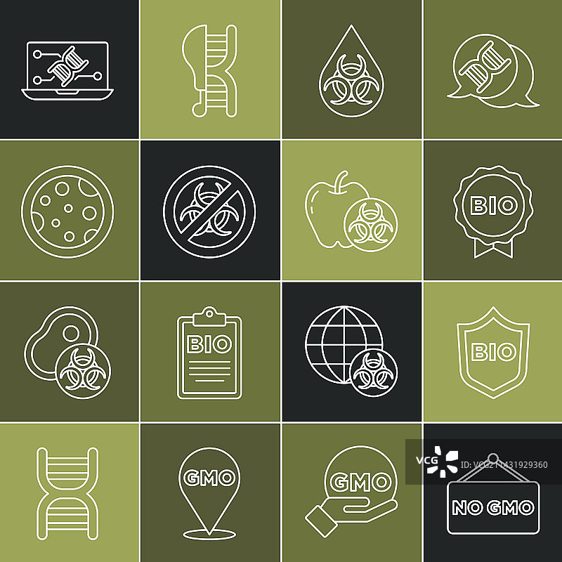 非转基因食品盾牌标志图片素材