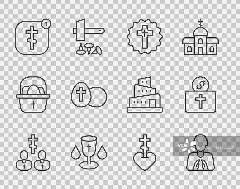 牧师祈祷姿势图片素材