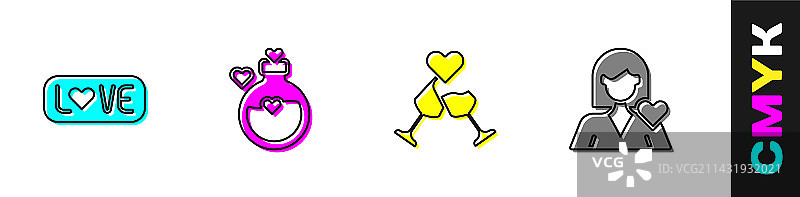 爱心药水瓶玻璃图片素材