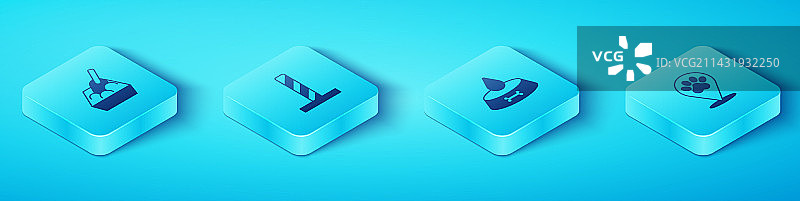 2.5D猫砂盆和铲子图片素材