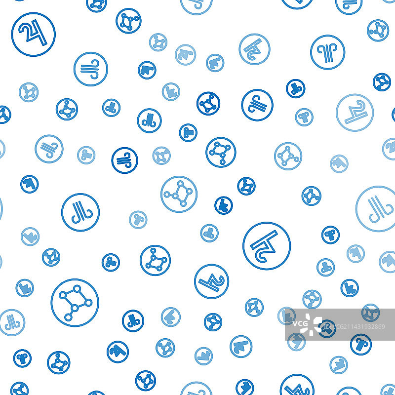 设置伟大的熊星座符号木星线图片素材