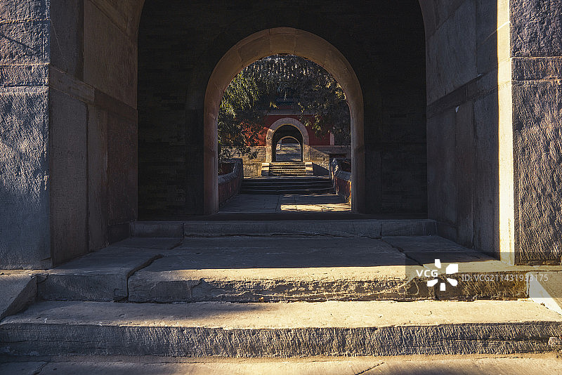 北京 香山 碧云寺 山门殿图片素材