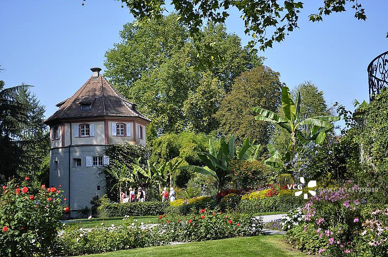 博登湖梅瑙岛风光图片素材