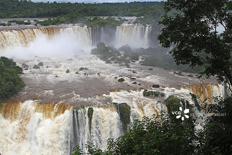 伊瓜苏瀑布，阿根廷，南美洲图片素材