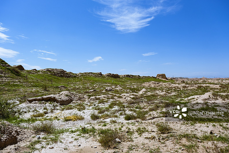 宁夏银川水洞沟景区风景图片素材