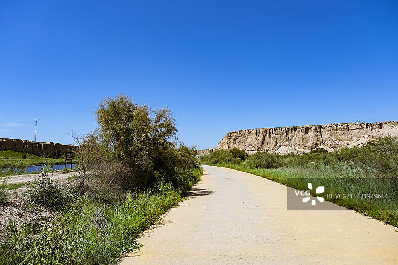 宁夏银川水洞沟景区风景图片素材