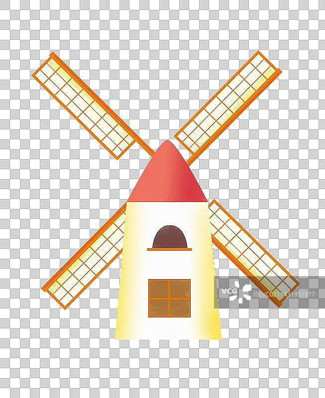 风车建筑图片素材