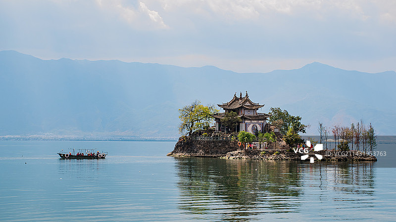 洱海小普陀图片素材