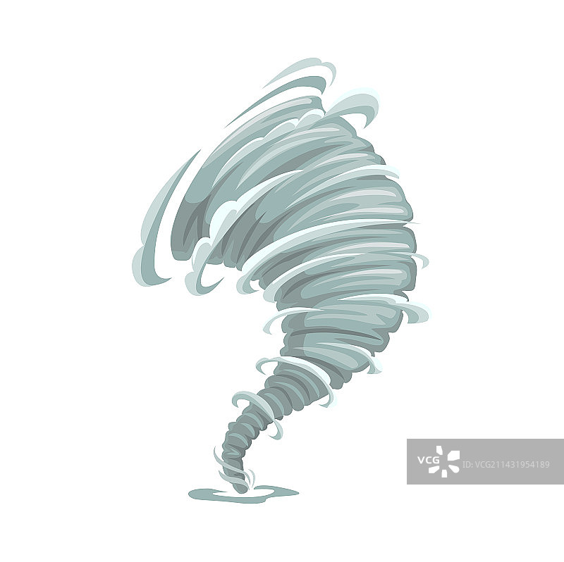 卡通龙卷风图片素材