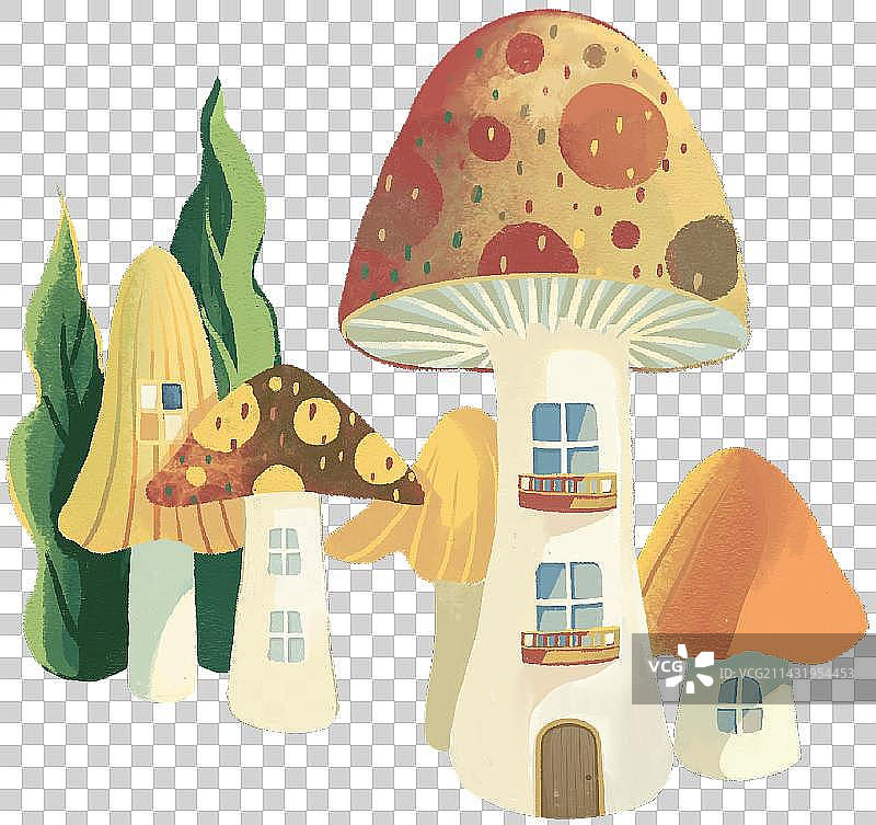 蘑菇小屋图片素材