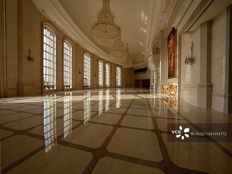 震旦博物馆走廊图片素材