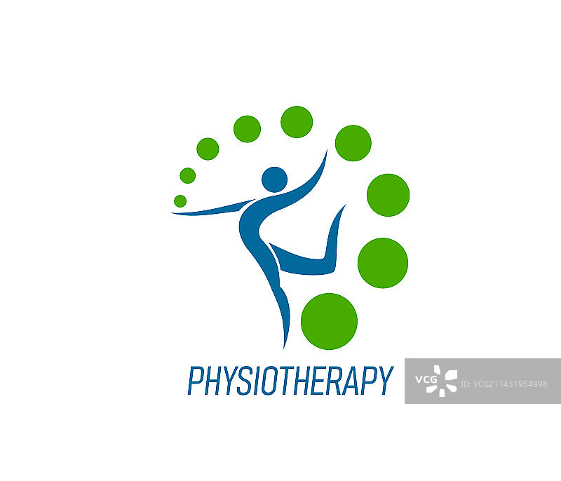 物理疗法脊椎按摩图标或标志图片素材