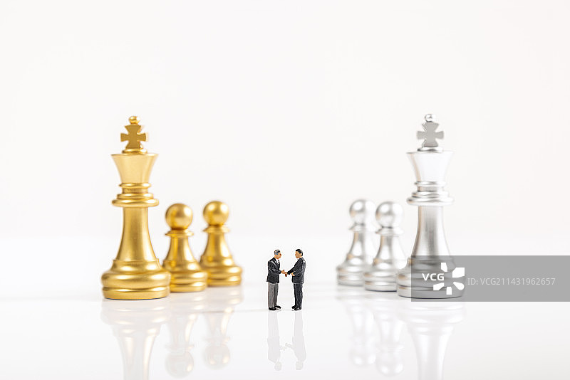 商务金融合作微缩创意图片图片素材