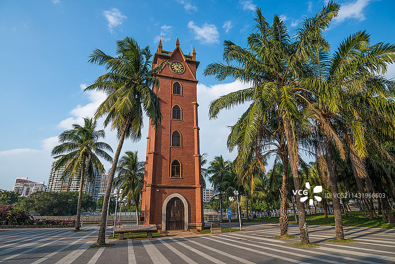 海口钟楼图片素材