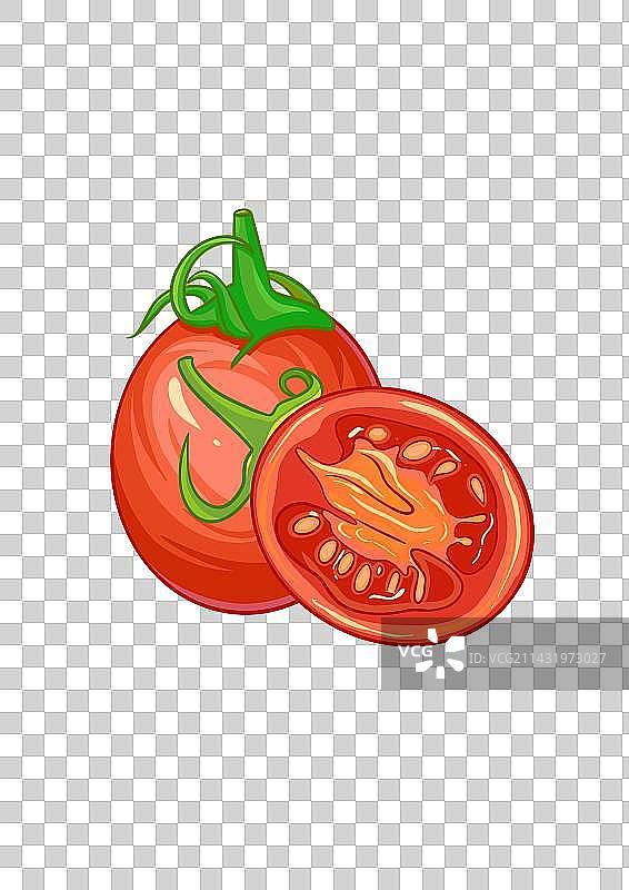 免抠素材圣女果 蔬菜水果图片素材