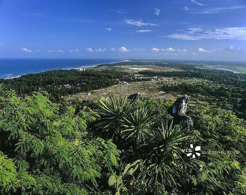 岘港大理石山全景，越南，亚洲图片素材
