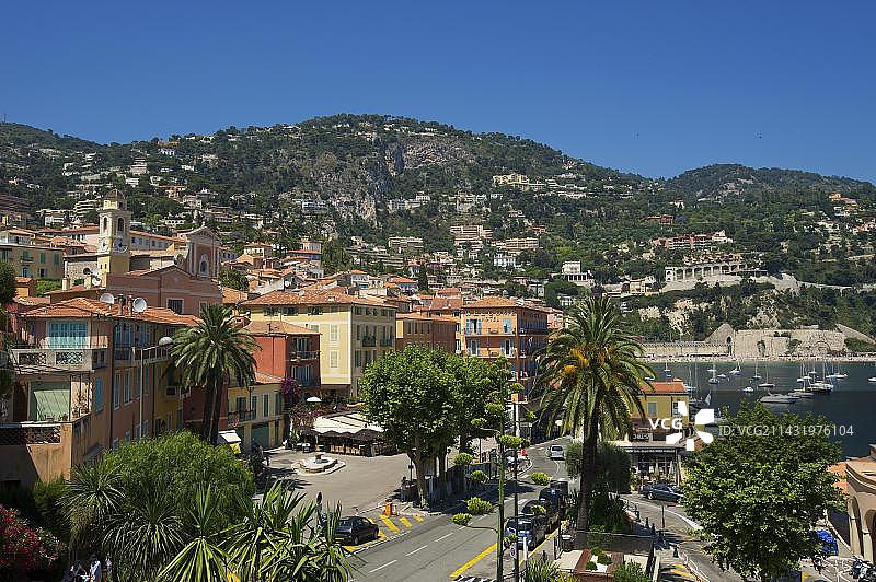 法国蔚蓝海岸滨海自由城老城区图片素材