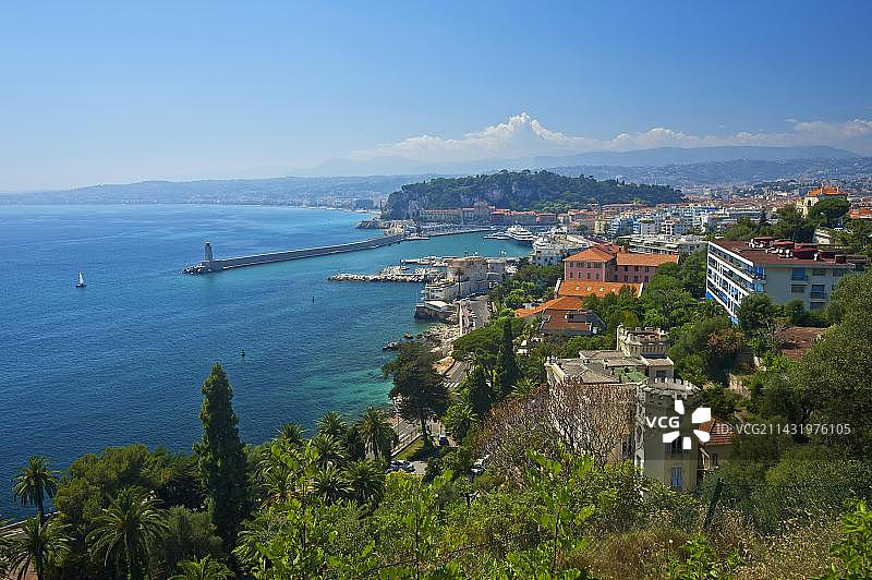 法国尼斯城市风光图片素材