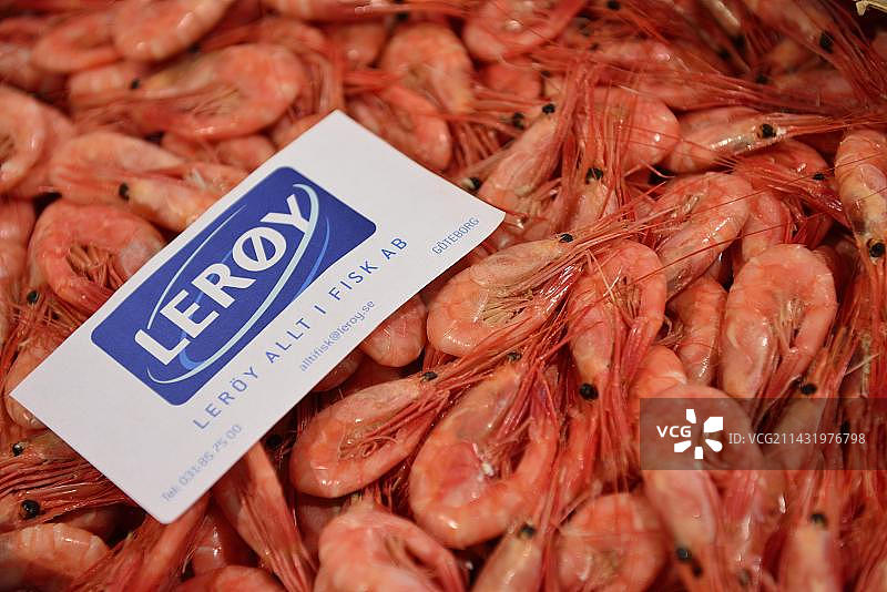 瑞典哥德堡鱼市码头图片素材