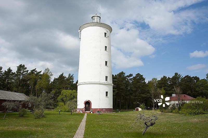 拉脱维亚奥维西灯塔图片素材