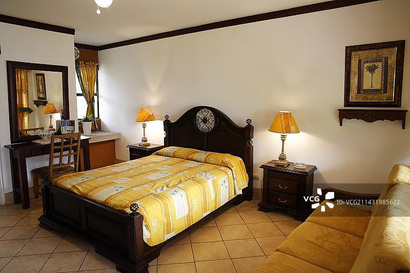 瓜奇佩林庄园酒店，老林孔火山，瓜纳卡斯特，哥斯达黎加，中美洲图片素材