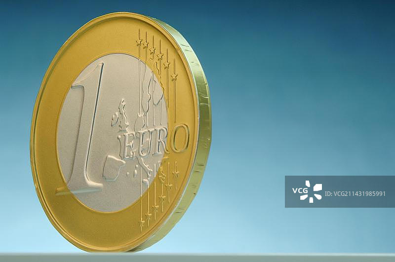 欧元硬币图片素材
