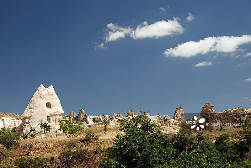 土耳其格雷梅纳扎尔教堂图片素材