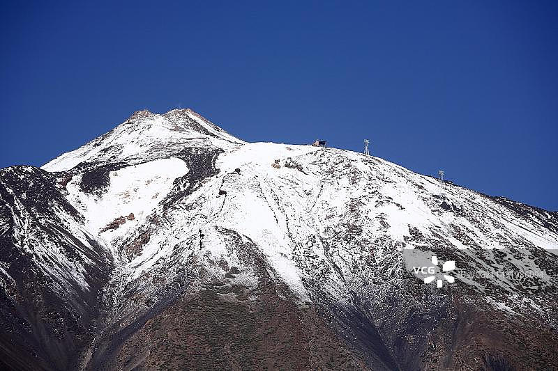 泰德峰，西班牙加那利群岛泰德国家公园图片素材