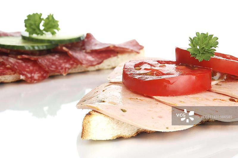冷切三明治图片素材