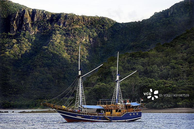 科莫多MS-Felicia船宿，印度尼西亚，东南亚，亚洲图片素材