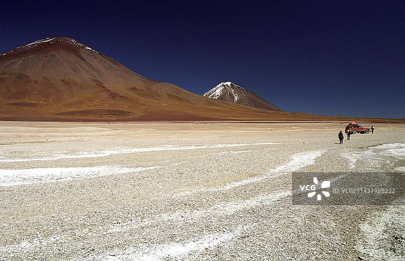 玻利维亚安第斯高原的自然保护区图片素材