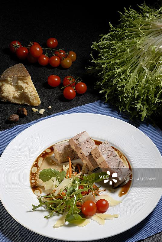 冰镇兔肉派图片素材