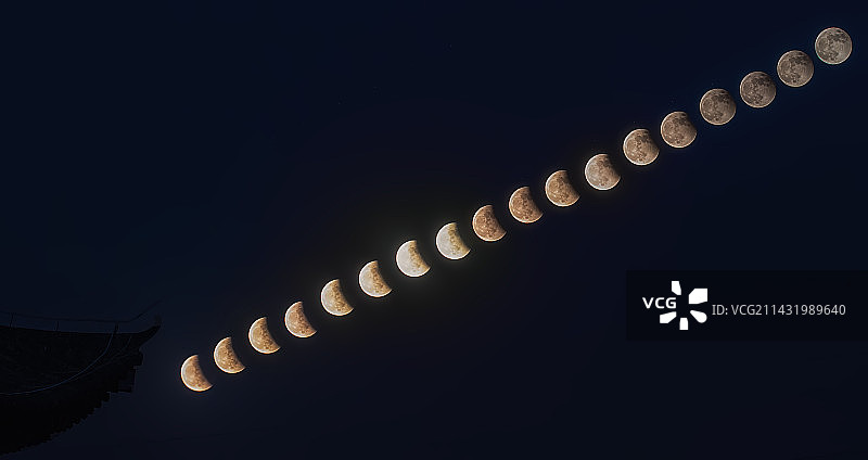 月全食图片素材