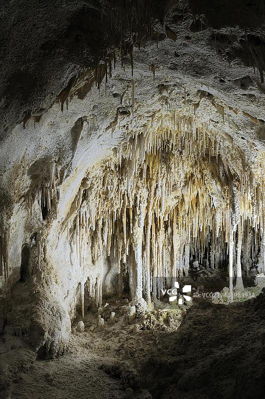 玩偶剧场：美国新墨西哥州卡尔斯巴德洞窟国家公园图片素材