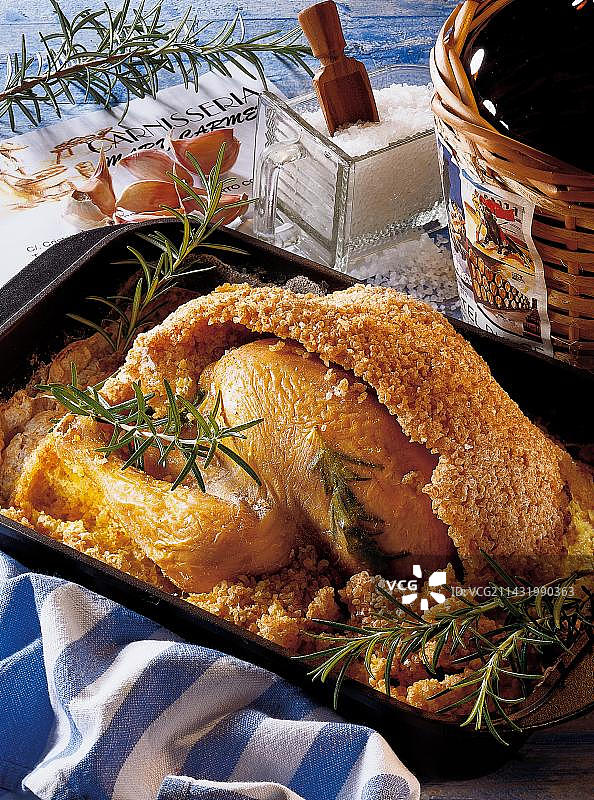 盐焗鸡，西班牙，欧洲图片素材