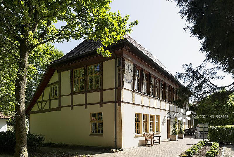 德国下萨克森州巴特伊堡温泉花园的Freudenthal餐厅图片素材