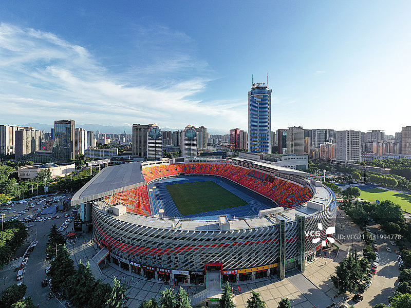 陕西省体育场图片素材