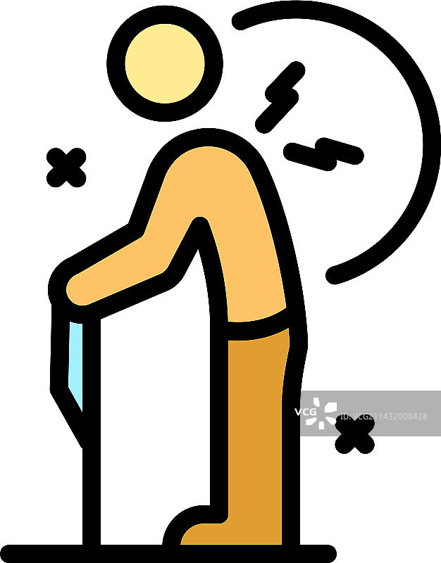 类风湿扁平图标图片素材