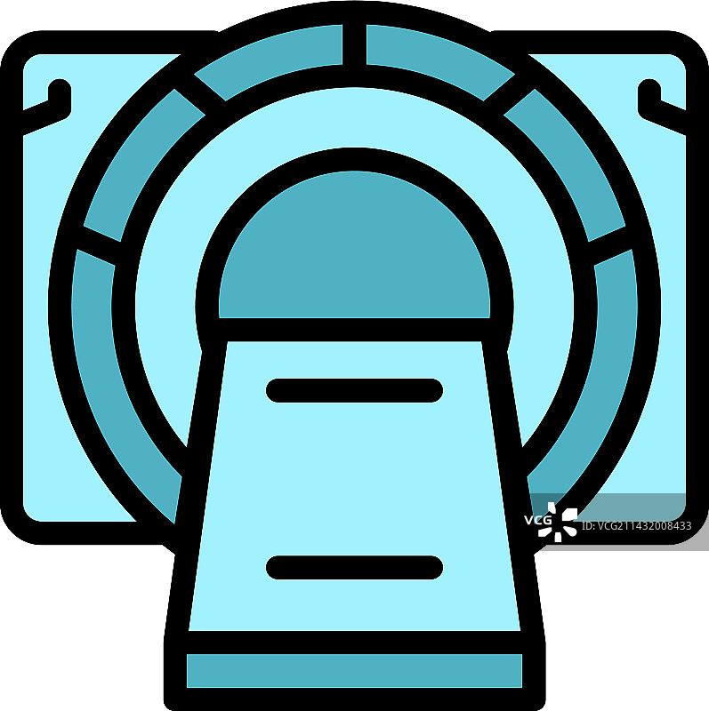 地铁设备图标（扁平风格）图片素材