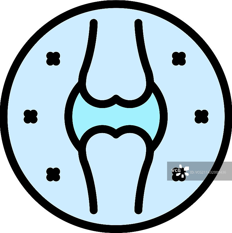 骨质疏松症图标图片素材