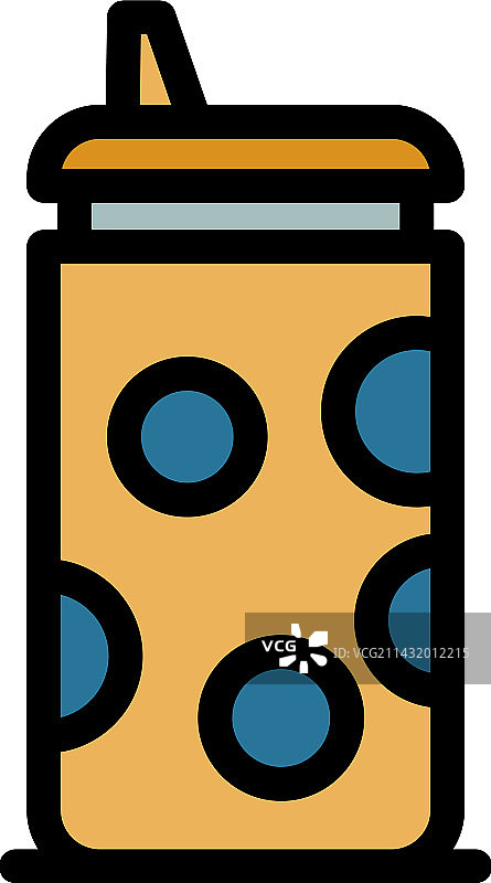 保温杯图标（扁平风格）图片素材