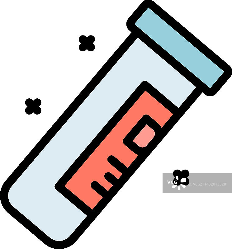 泡腾片药丸扁平图标图片素材